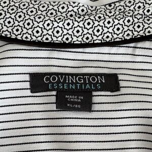 Covington Monochrome Geometric Button Down Shirt